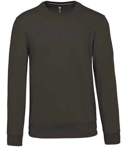 Kariban KB488 Kariban Crew Neck Sweatshirt in Dark Grey