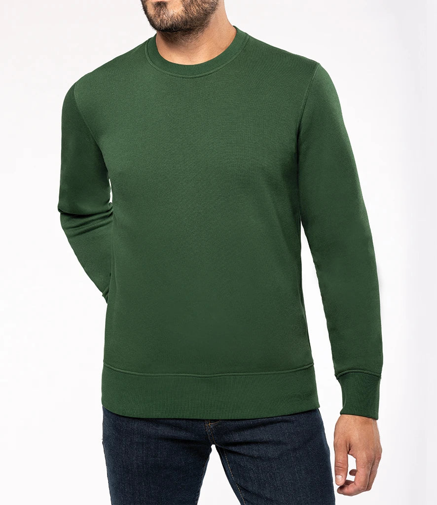 Kariban KB488 Kariban Crew Neck Sweatshirt in Forest Green