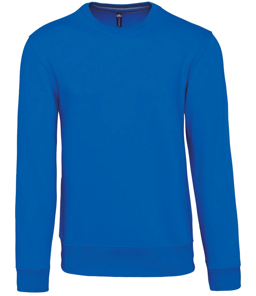 Kariban KB488 Kariban Crew Neck Sweatshirt in Light Royal Blue