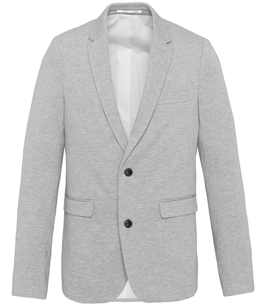 Kariban KB6132 Kariban Knitted Blazer in Light Grey Heather