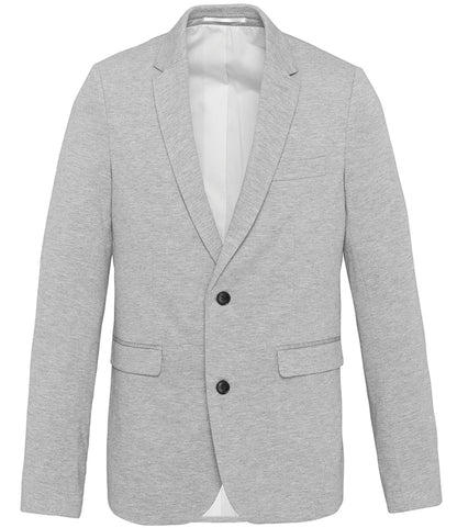 Kariban KB6132 Kariban Knitted Blazer in Light Grey Heather