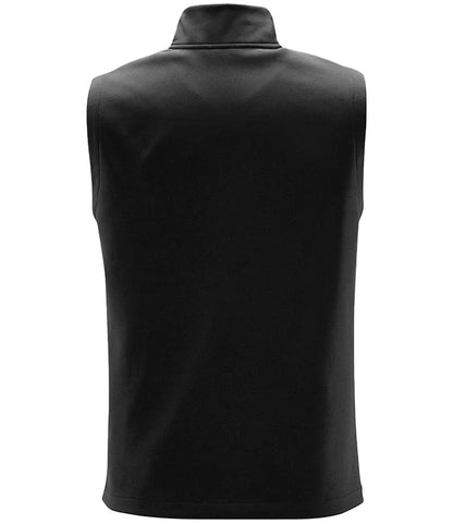 Stormtech KSV1 Stormtech Orbiter Soft Shell Bodywarmer in Black/Dolphin