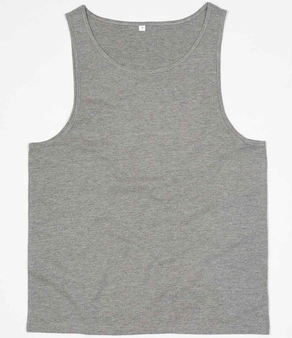 Mantis M133 Drop Armhole Vest Top in Heather Marl