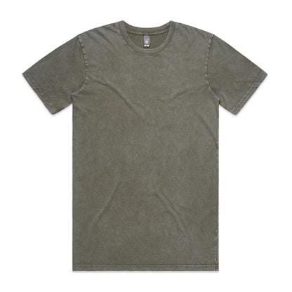 AS Colour 5040 Staple Stone Wash Tee Moss Stone