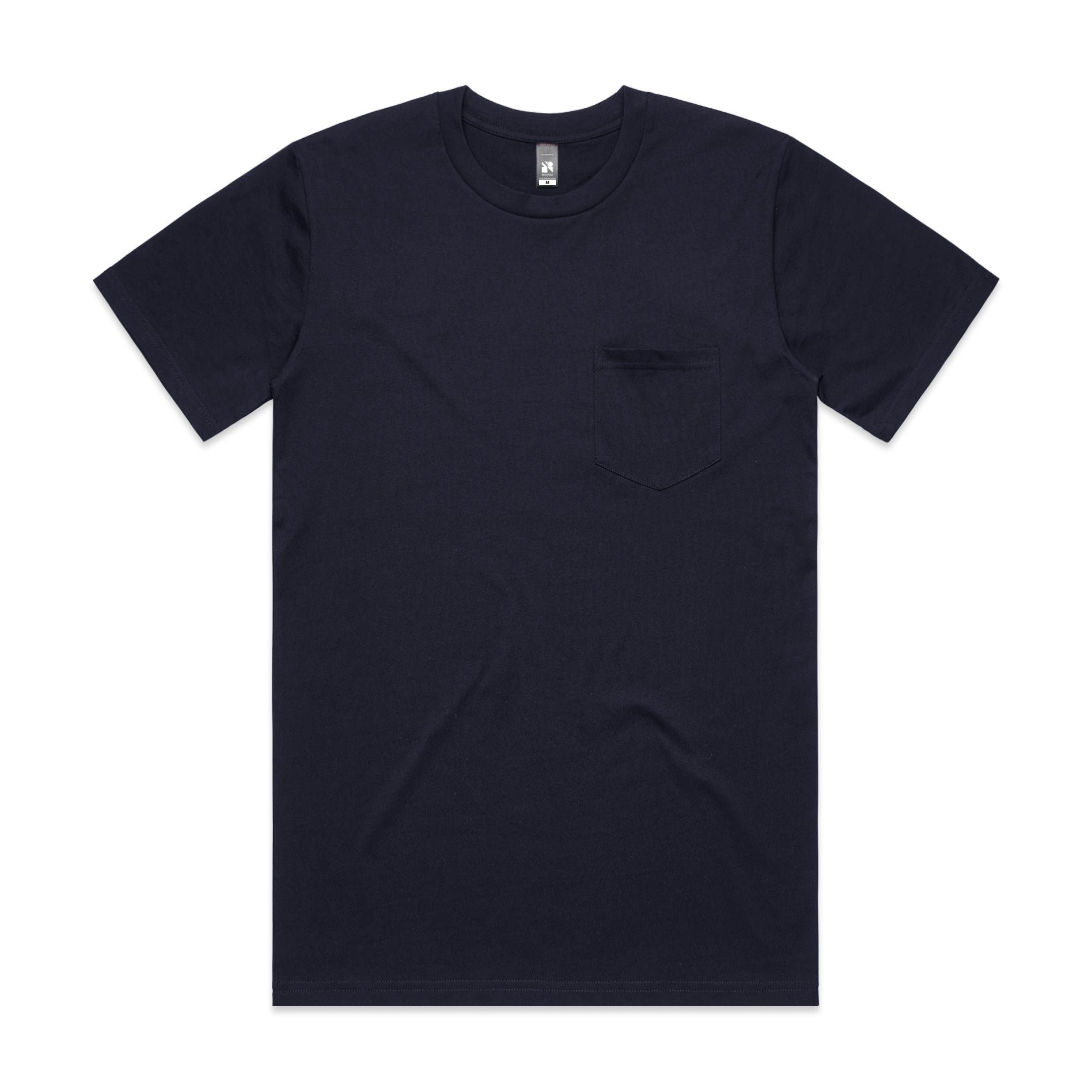 AS Colour 5027 Classic Pocket Tee Navy