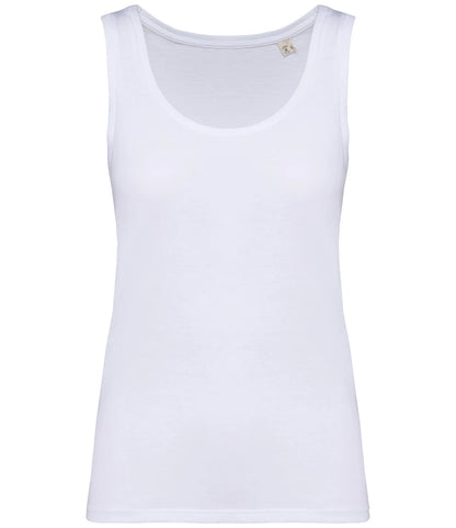 Native Spirit NS341 Ladies Tank Top in White