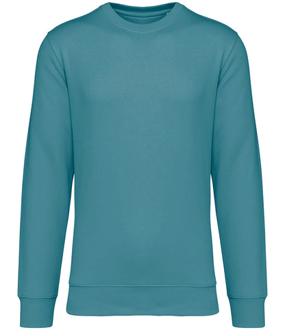 Native Spirit NS400 Native Spirit Unisex Crew Neck Sweatshirt in Adriatic Blue