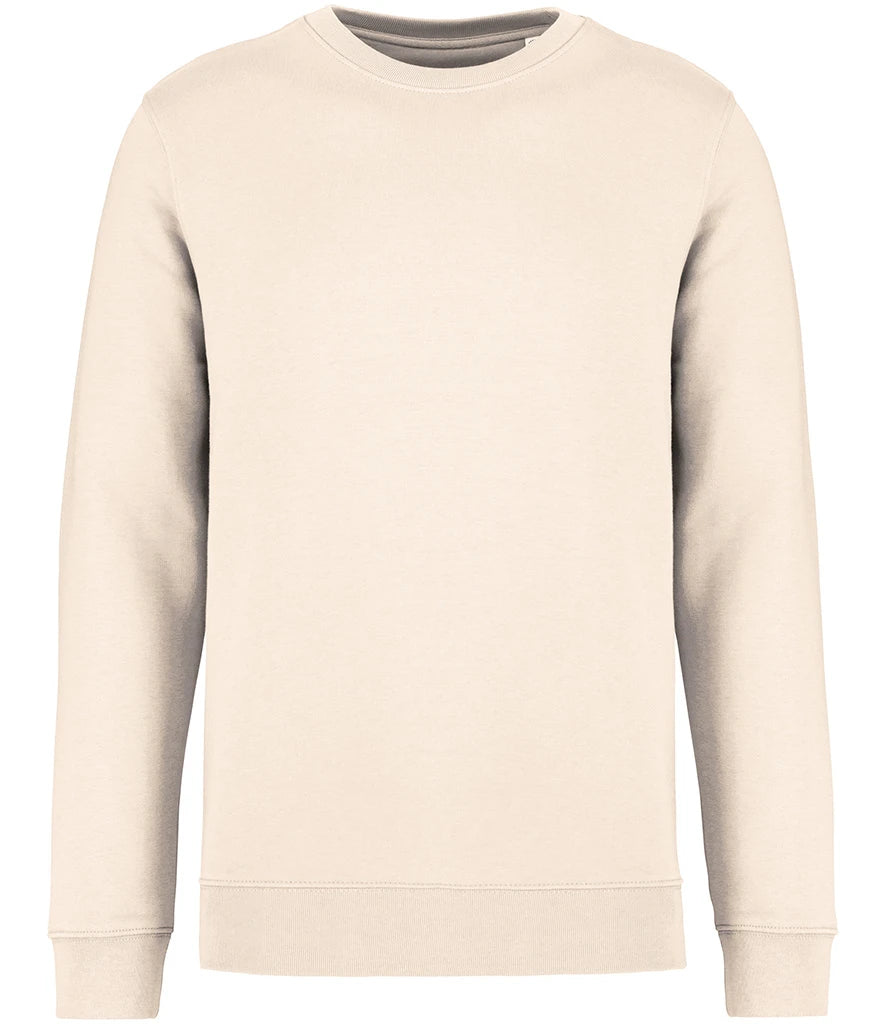 Native Spirit NS400 Native Spirit Unisex Crew Neck Sweatshirt in Ivory
