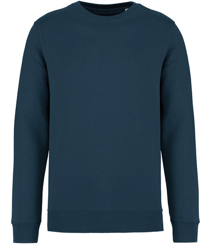 Native Spirit NS400 Native Spirit Unisex Crew Neck Sweatshirt in Peacock Blue