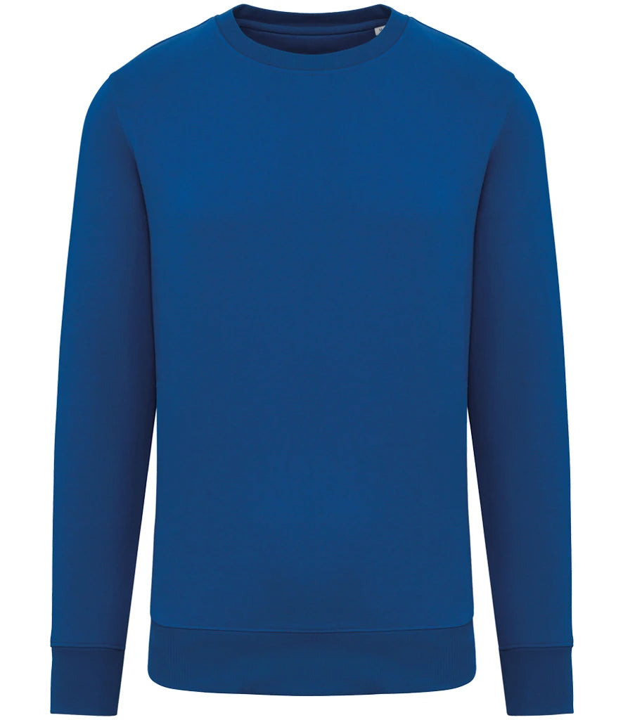 Native Spirit NS400 Native Spirit Unisex Crew Neck Sweatshirt in Sea Blue