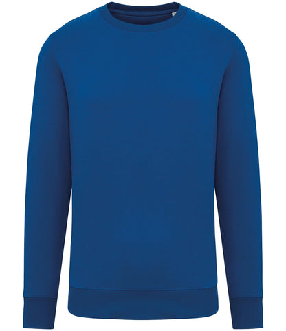 Native Spirit NS400 Native Spirit Unisex Crew Neck Sweatshirt in Sea Blue
