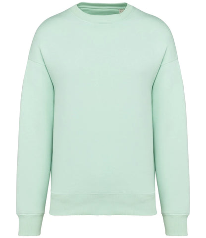 Native Spirit NS407 Native Spirit Unisex Oversized Sweatshirt in Brook Green