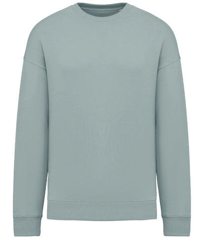 Native Spirit NS407 Native Spirit Unisex Oversized Sweatshirt in Jade Green