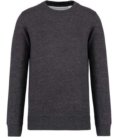 Native Spirit NS410 Native Spirit Unisex Recycled Sweatshirt in Recycled Anthracite Heather