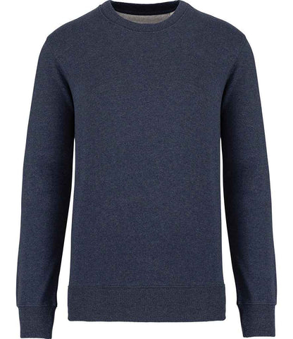 Native Spirit NS410 Native Spirit Unisex Recycled Sweatshirt in Recycled Navy Heather