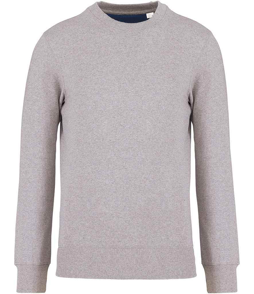 Native Spirit NS410 Native Spirit Unisex Recycled Sweatshirt in Recycled Oxford Grey
