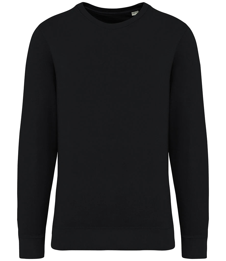 Native Spirit NS414 Native Spirit Unisex Terry 280 Sweatshirt in Washed Black