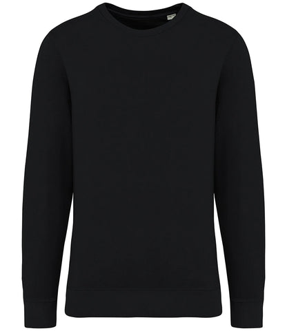 Native Spirit NS414 Native Spirit Unisex Terry 280 Sweatshirt in Washed Black