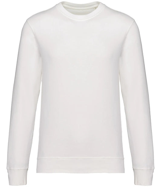 Native Spirit NS414 Native Spirit Unisex Terry 280 Sweatshirt in Washed Ivory
