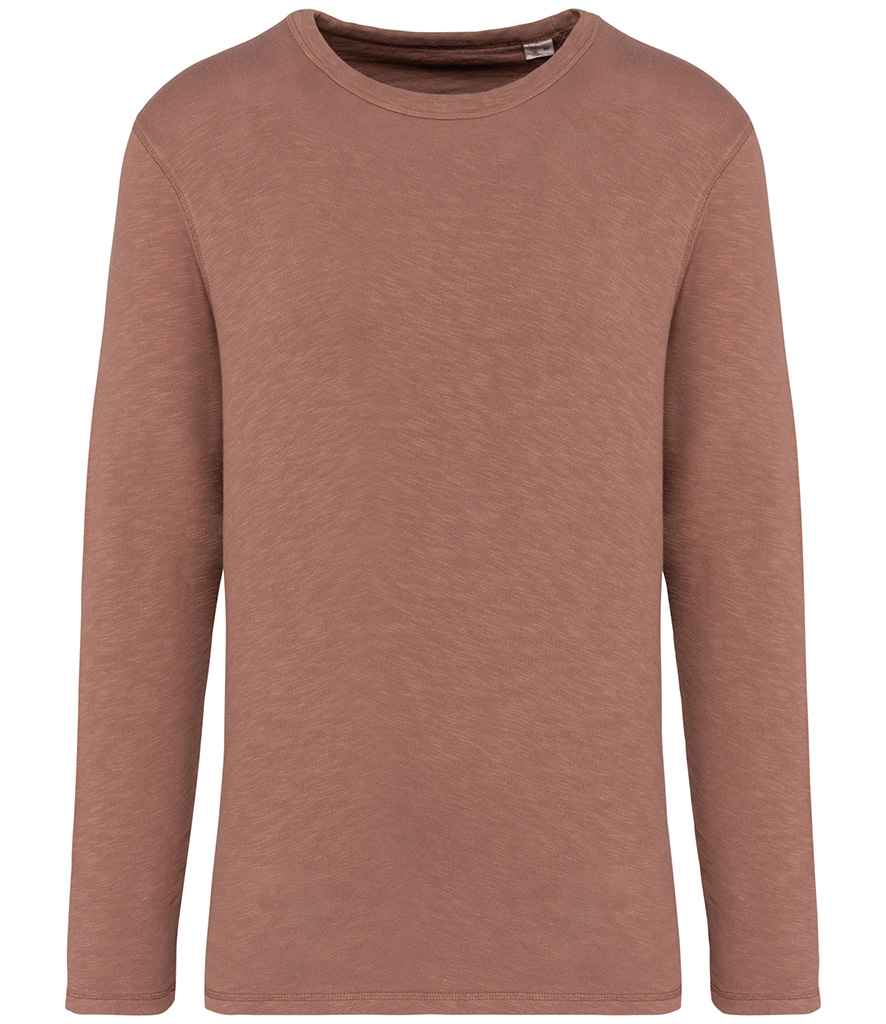 Native Spirit NS418 Native Spirit Unisex Sweatshirt in Washed Sienna