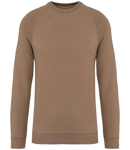 Native Spirit NS423 Native Spirit Unisex Raglan Sleeve Sweatshirt in Driftwood