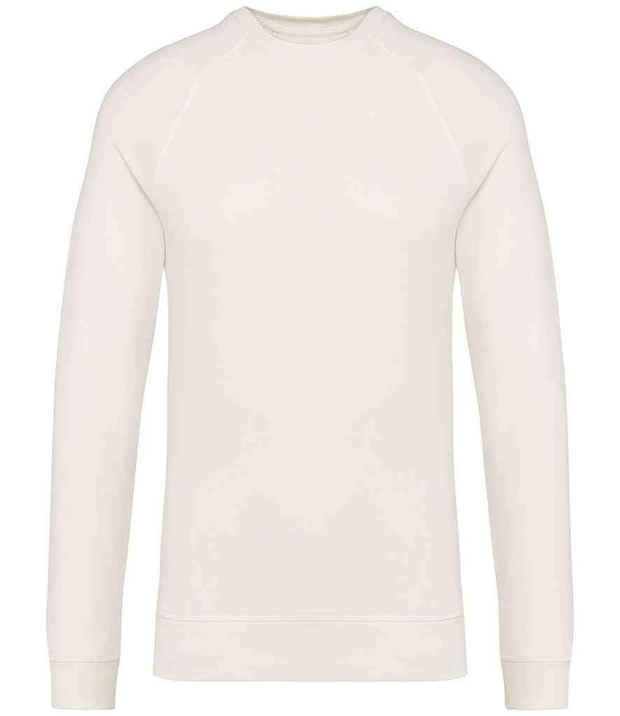 Native Spirit NS423 Native Spirit Unisex Raglan Sleeve Sweatshirt in Ivory