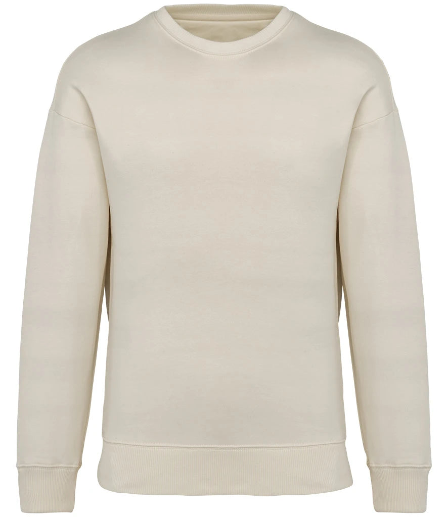 Native Spirit NS440 Native Spirit Unisex Oversized Sweatshirt in Ivory