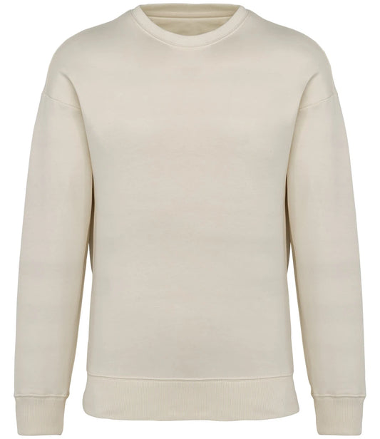 Native Spirit NS440 Native Spirit Unisex Oversized Sweatshirt in Ivory