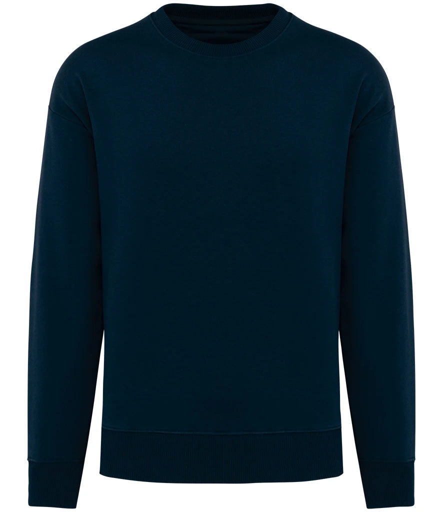 Native Spirit NS440 Native Spirit Unisex Oversized Sweatshirt in Navy