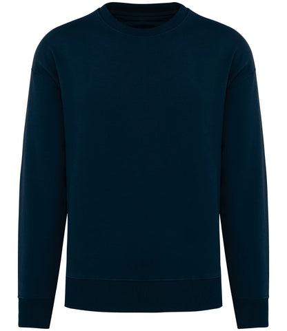 Native Spirit NS440 Native Spirit Unisex Oversized Sweatshirt in Navy
