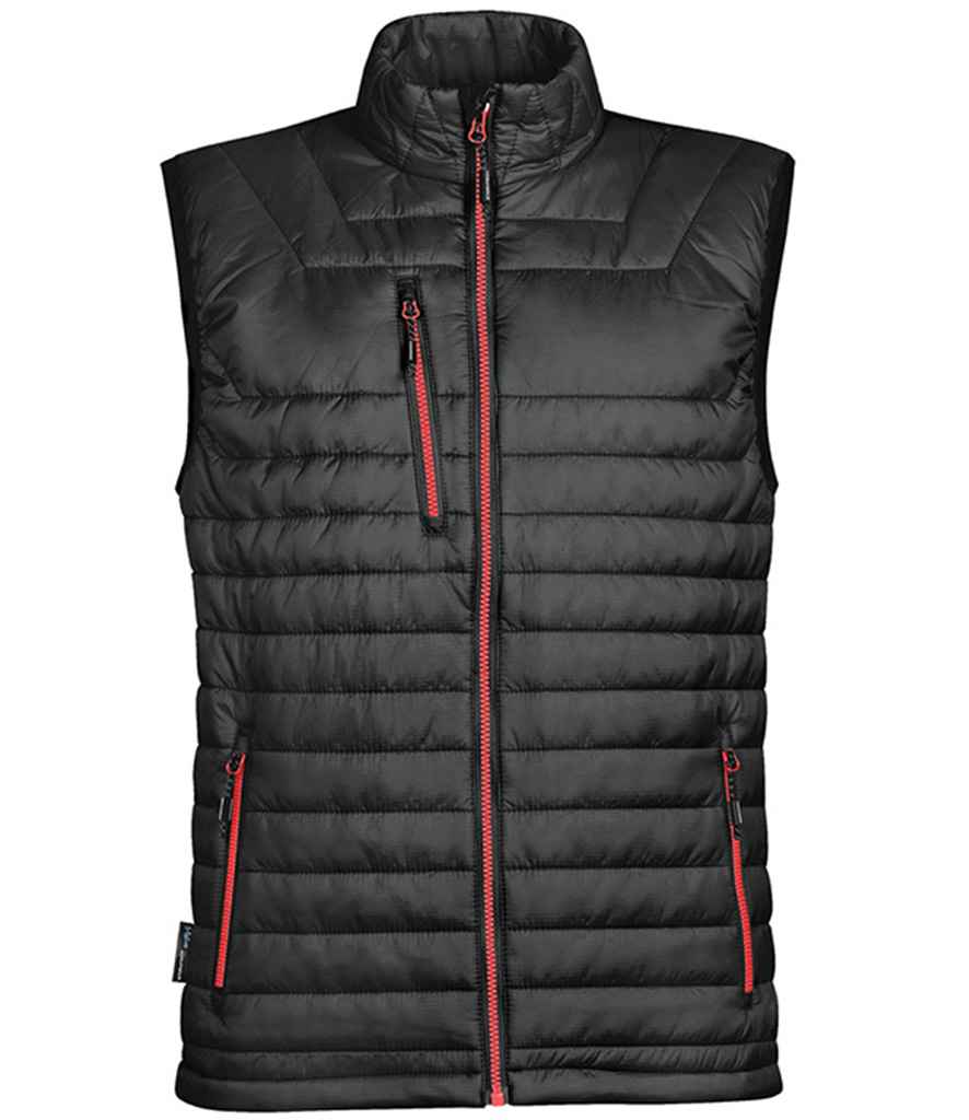 Stormtech PFV2 Stormtech Gravity Thermal Bodywarmer in Black/True Red