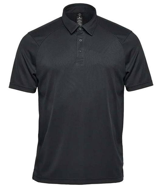 Stormtech PMT1 Milano Sports Polo Shirt in Black