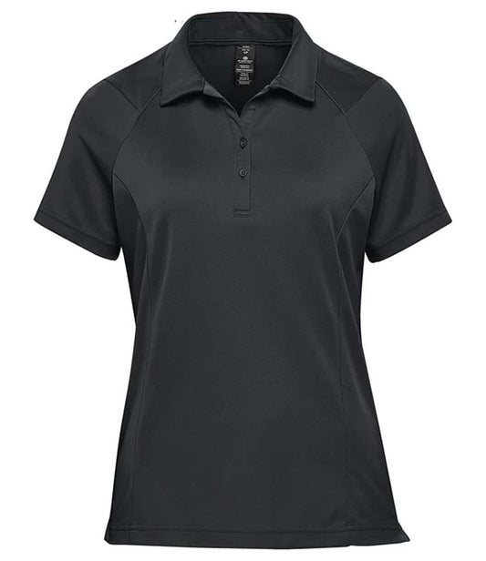 Stormtech PMT1W Ladies Milano Sports Polo Shirt in Black