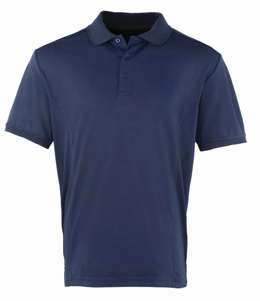 Premier PR615 Coolchecker Piqué Polo Shirt in Navy