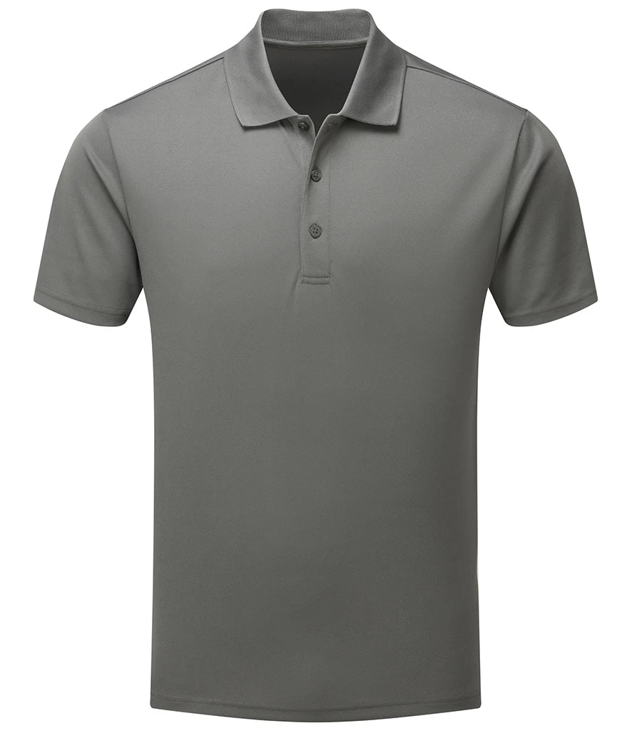 Premier PR631 Spun Dyed Recycled Polo Shirt in Dark Grey