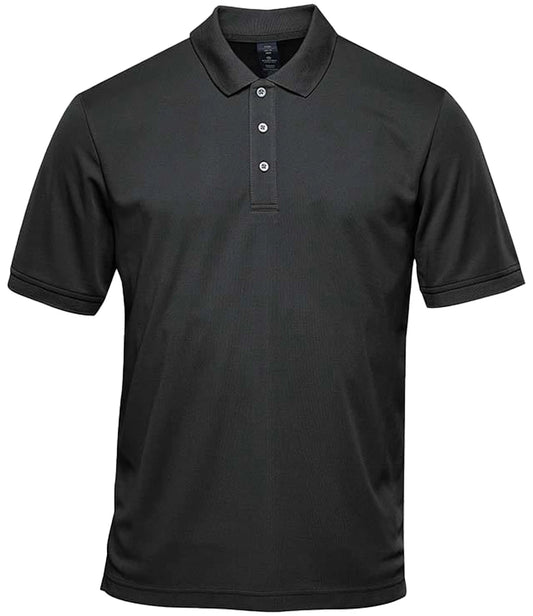 Stormtech PRX1 Sirocco Sports Polo Shirt in Black
