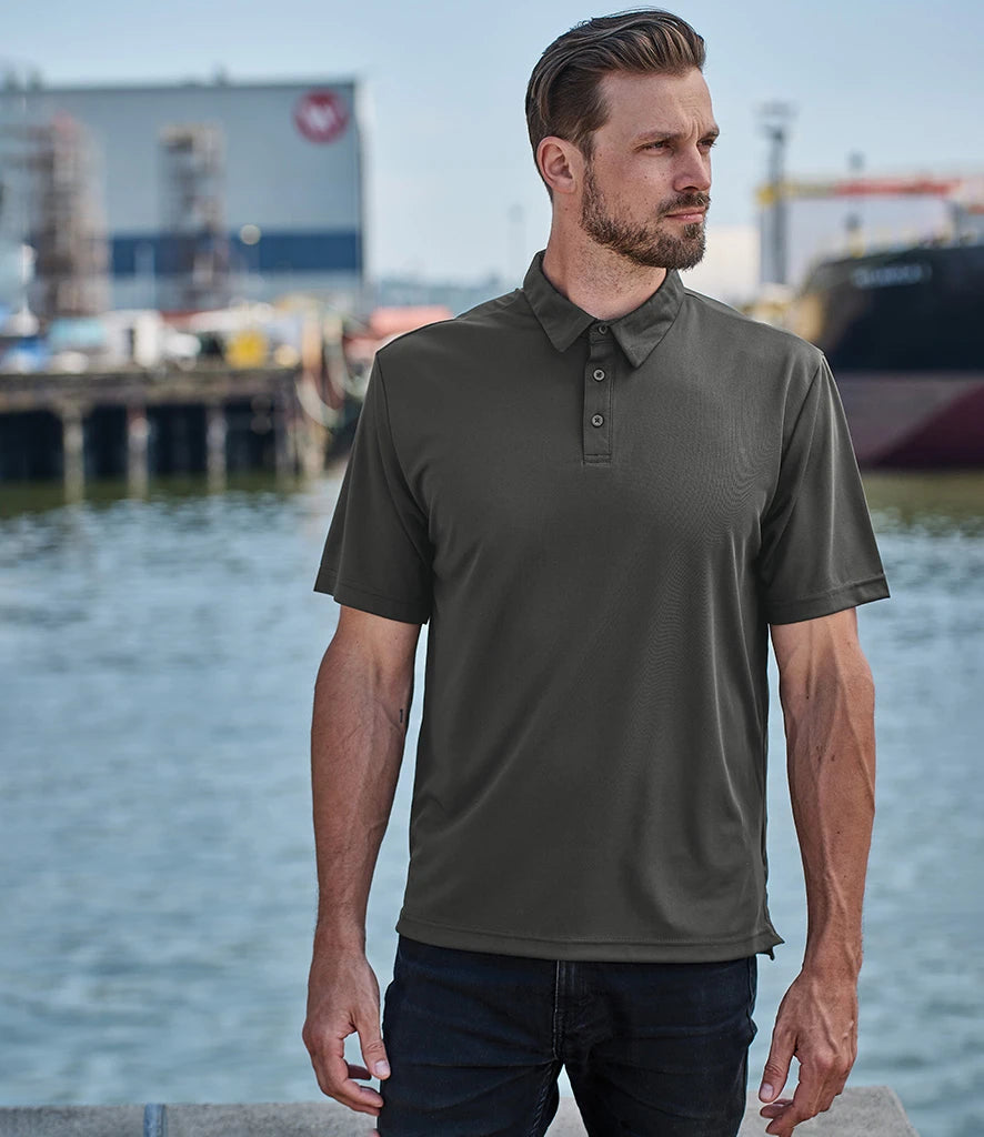 Stormtech PTS1 Treeline Performance Polo Shirt in Graphite Grey