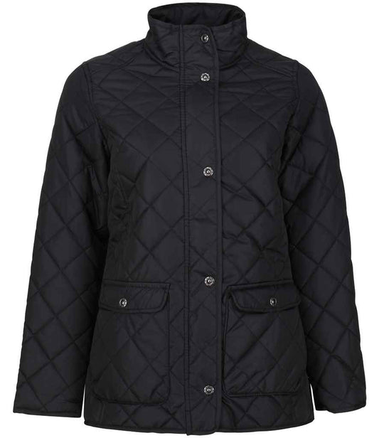 Regatta RG059 Tarah Quilted Jacket in Black