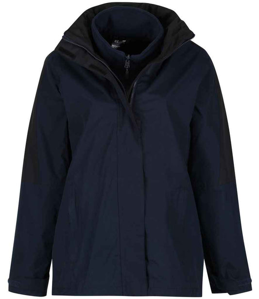 Regatta RG086 Ladies Defender III Jacket in Navy/Black