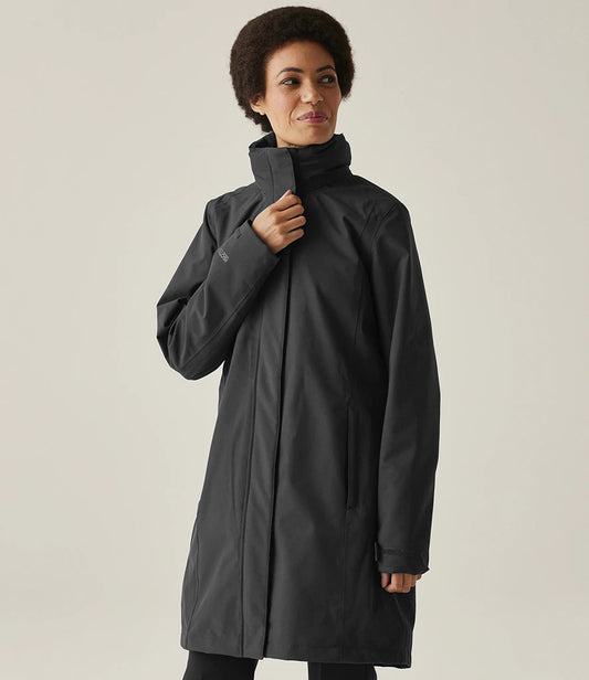 Regatta RG169 Longline Kingsley Jacket in Black