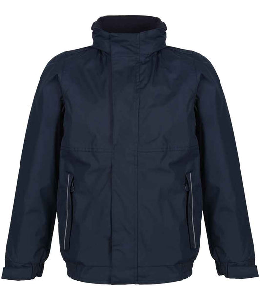 Regatta RG244 Kids Dover Jacket in Navy/Navy