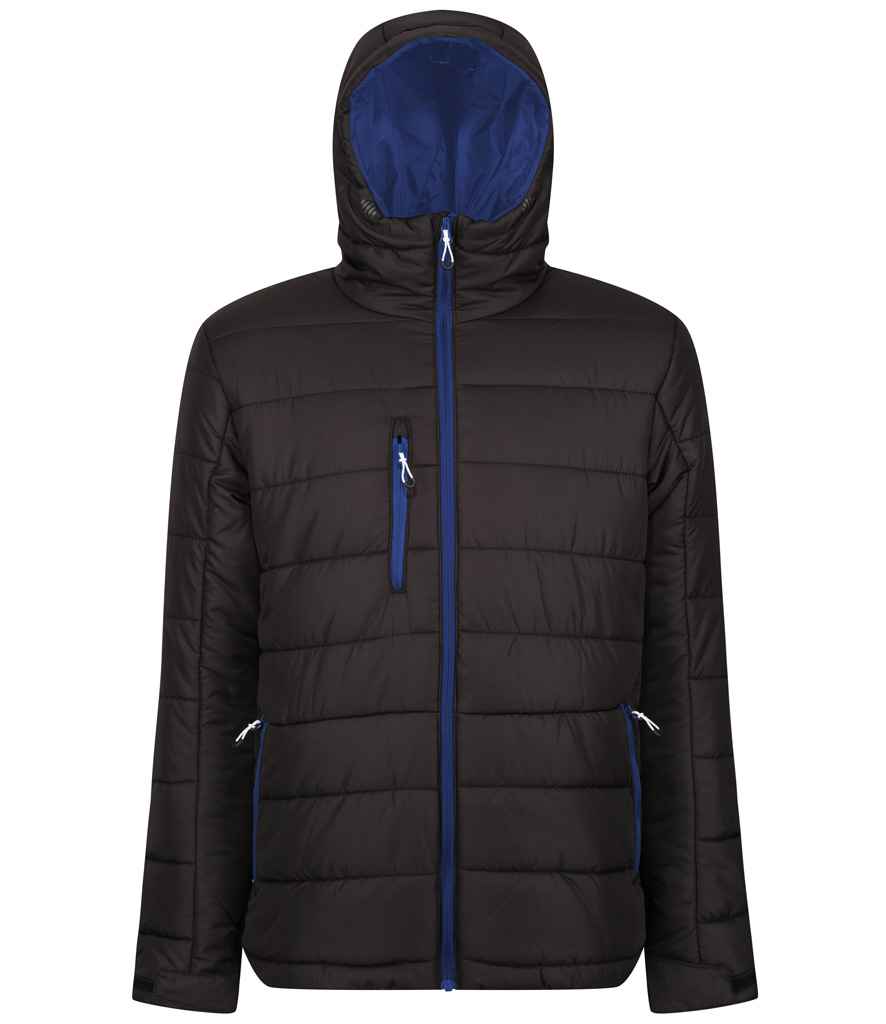 Regatta RG444 Navigate Thermal Jacket in Black/New Royal Blue