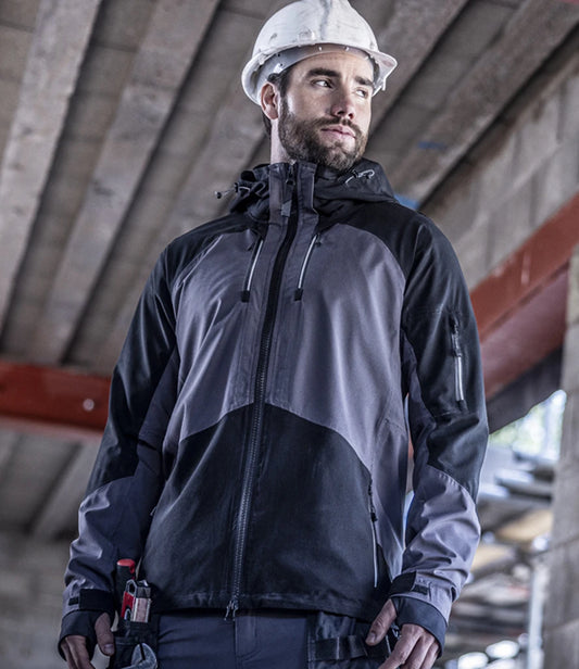 Regatta RG675 4TEX Stretch Shell Jacket in Slate Grey/Black