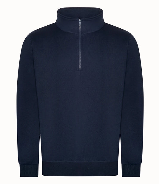 PRO RTX RX305 Pro RTX Pro 1/4 Neck Zip Sweatshirt in Navy