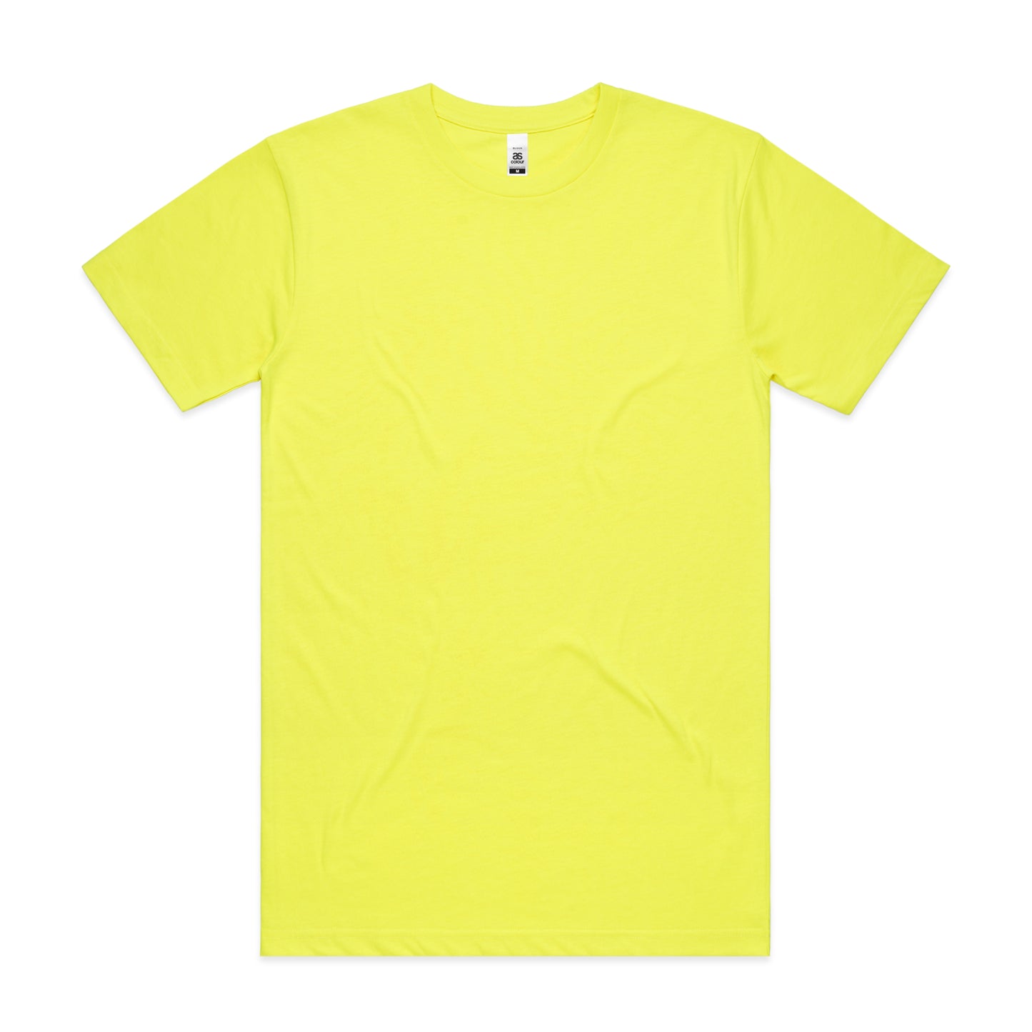 AS Colour 5050F Block Safety Tee Safety Yellow