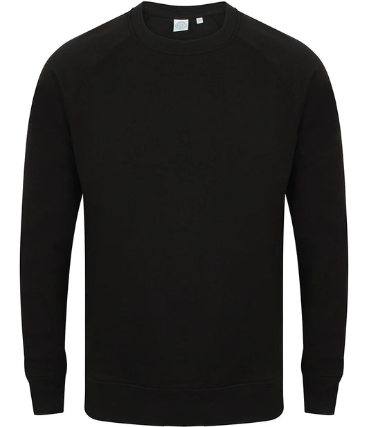 SF Clothing SF525 SF Clothing Unisex Slim Fit Sweatshirt in Black