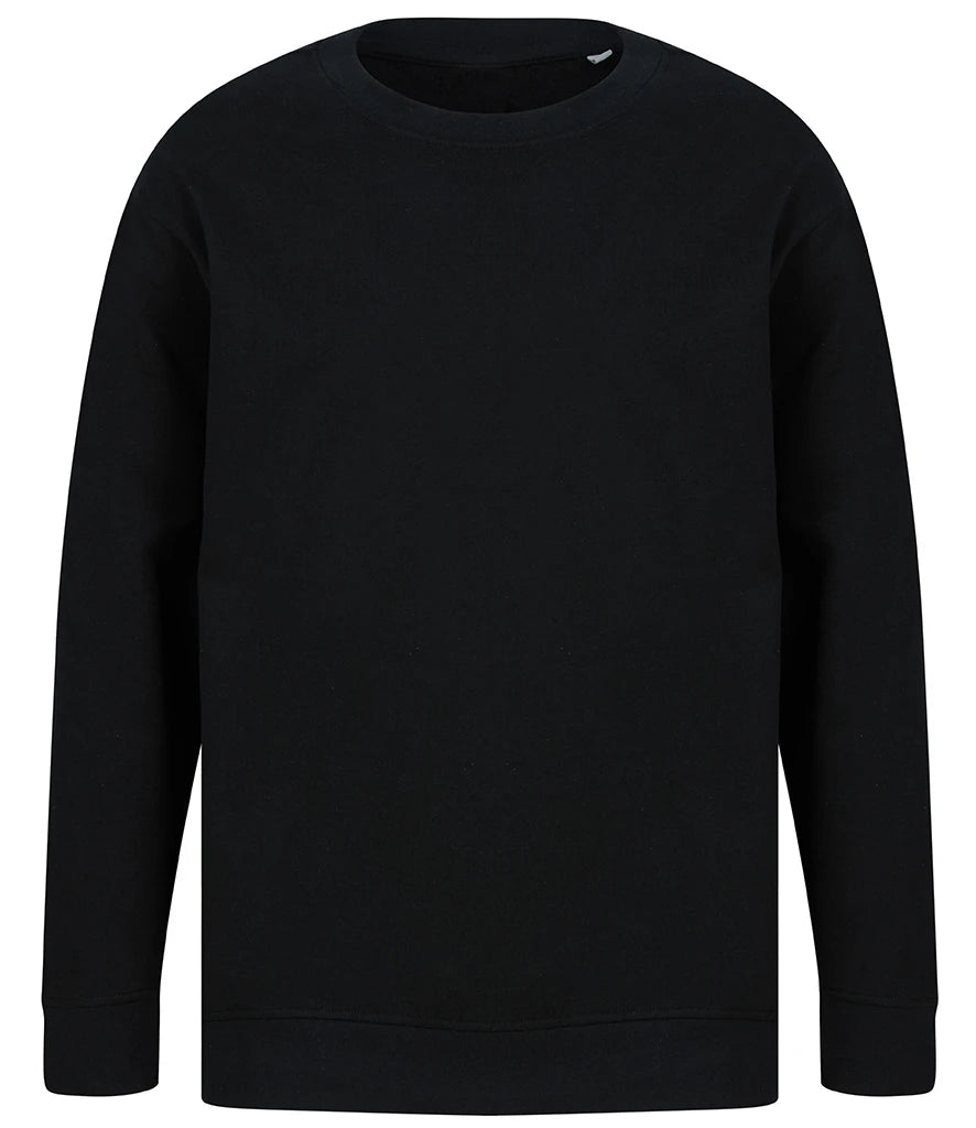 SF Clothing SF530 SF Clothing Unisex Sustainable Fashion Sweatshirt in Black