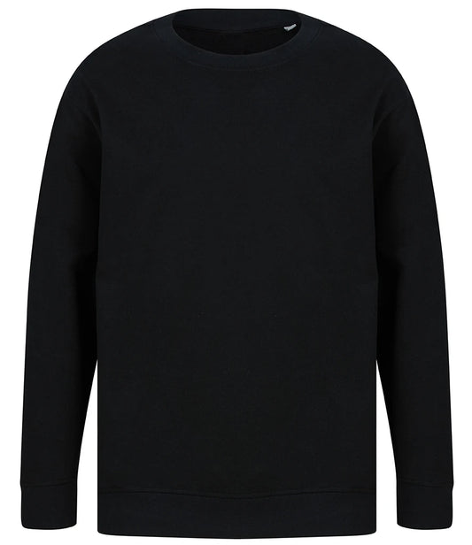SF Clothing SF530 SF Clothing Unisex Sustainable Fashion Sweatshirt in Black
