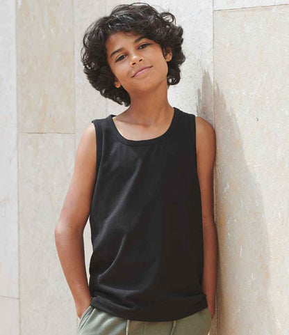 SF Clothing SM123 Kids Feel Good Stretch Vest in Black