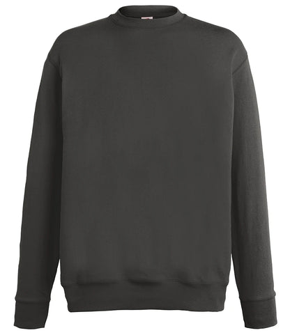 Fruit of the Loom SS123 Fruit of the Loom Lightweight Drop Shoulder Sweatshirt in Light Graphite
